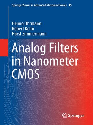 cover image of Analog Filters in Nanometer CMOS